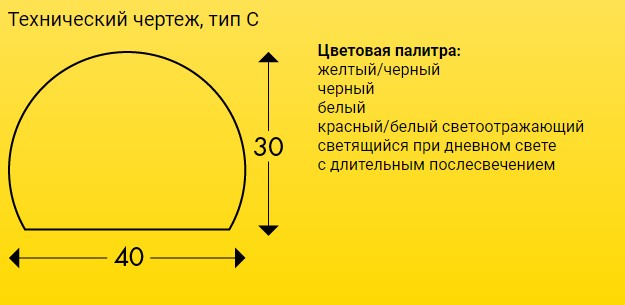 Технический чертеж, тип С Технический чертеж, тип С
